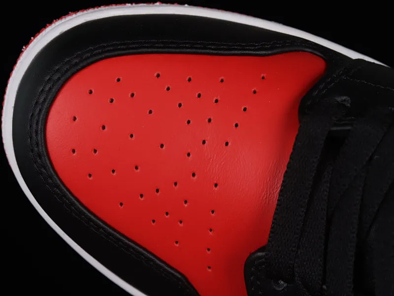 All categories Air Jordan Jordan series basketball shoes Air Jordan 1 Low Z version Air Jordan 1 Low "Shattered Backboard" AJ1 Joe 1 black and red buckle low-top cultural casual sneakers 553558-066
